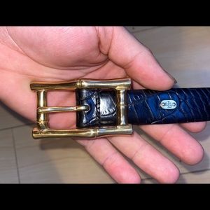 Ralph Lauren Snake Belt 100% Leather
